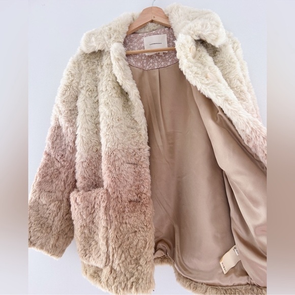 Anthropologie faux fur coat - Picture 5 of 8